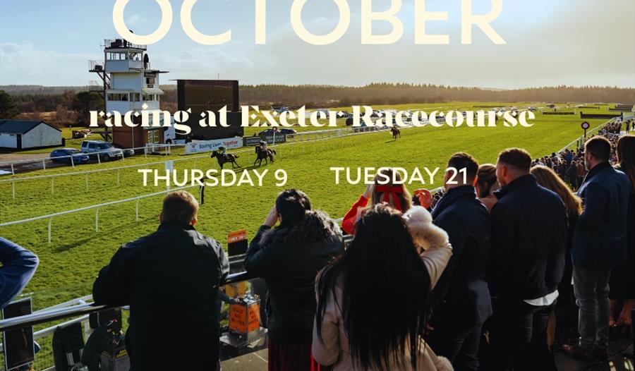 October racing at Exeter Racecourse