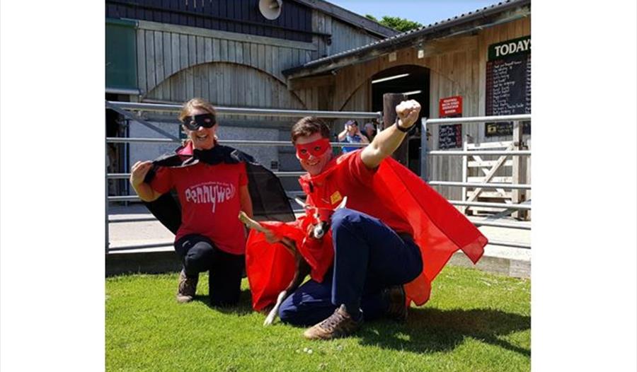 Super Hero Saturday at Pennywell