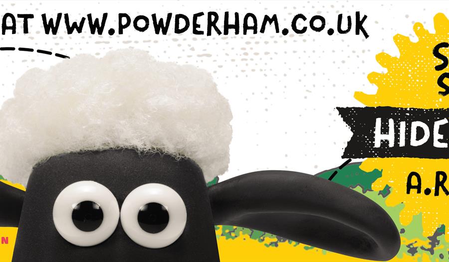 Shaun the Sheep at Powderham Castle