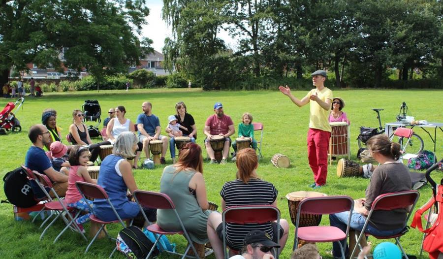 Shumba Arts Drumming Workshops