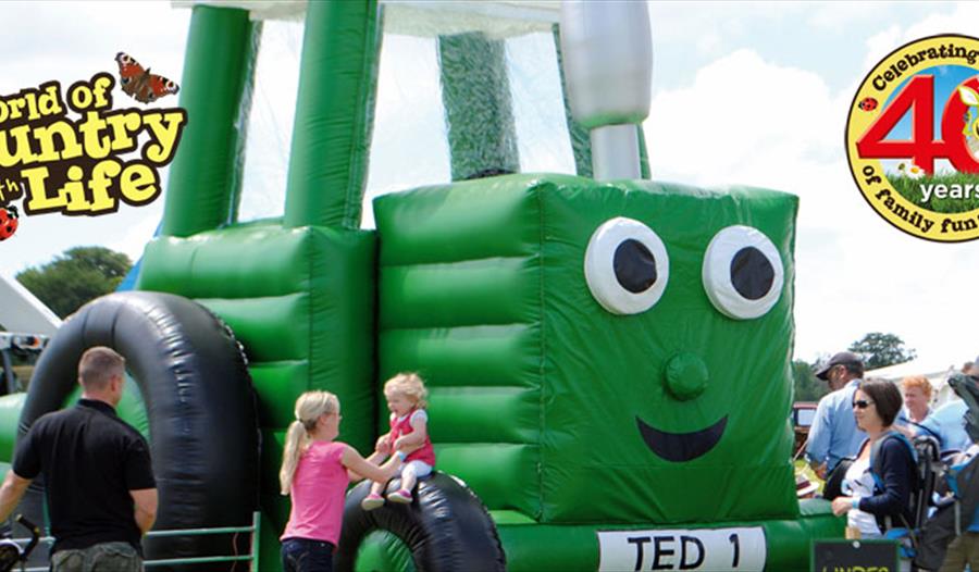 Tractor Ted at World of Country Life Exmouth Devon