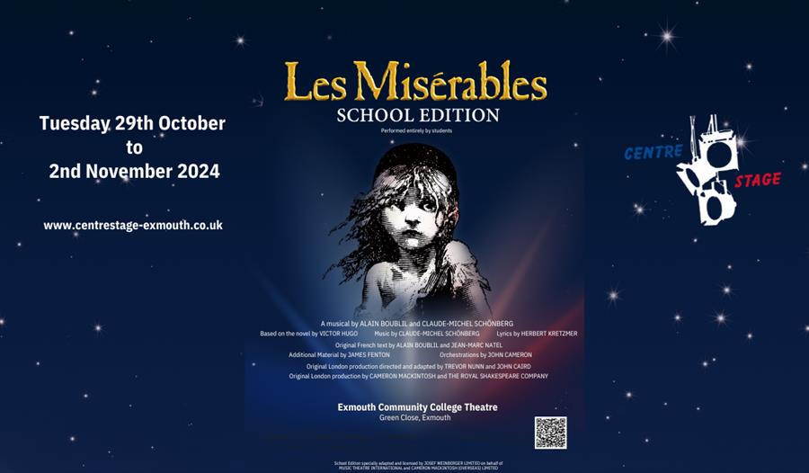 Image showing details of Centre Stage's production of Les Miserables School Edition