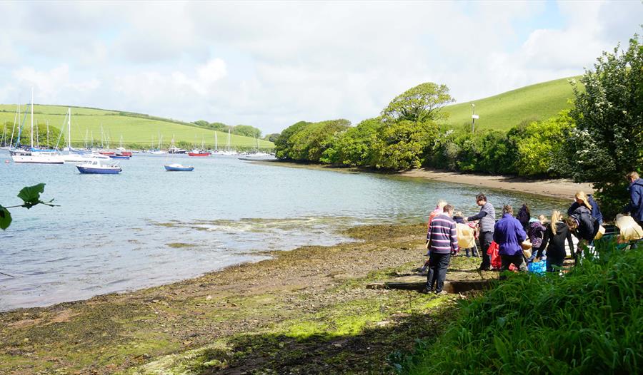 Photo of beach clean activity