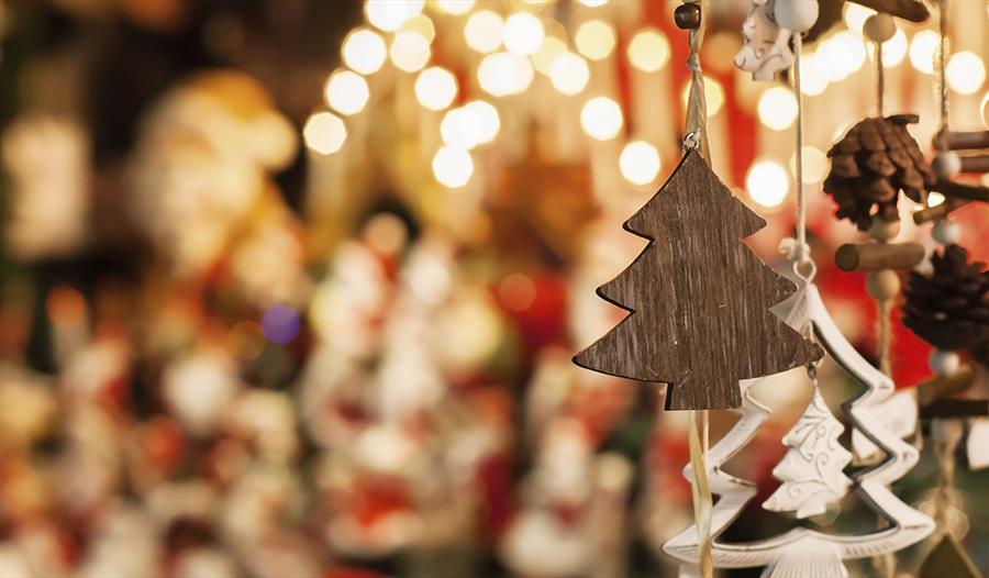 Christmas Fair looking fabulously festive at The Donkey Sanctuary, Devon