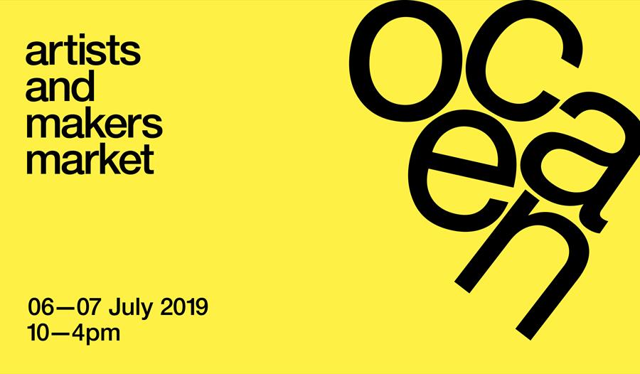 Ocean Artists & Makers Market is the place where you can make a difference, as an artist, designer maker or a visitor. Britain's Ocean City is burstin