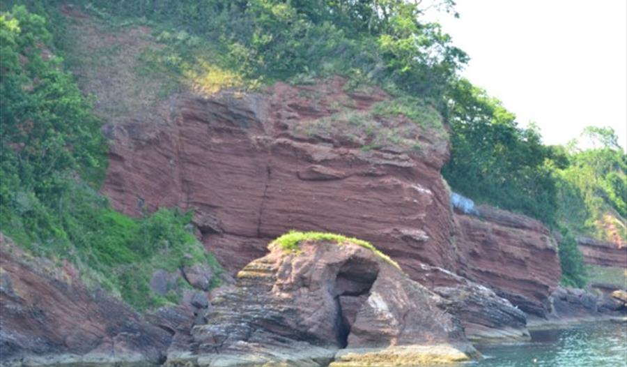 geologically significant south devon coastline