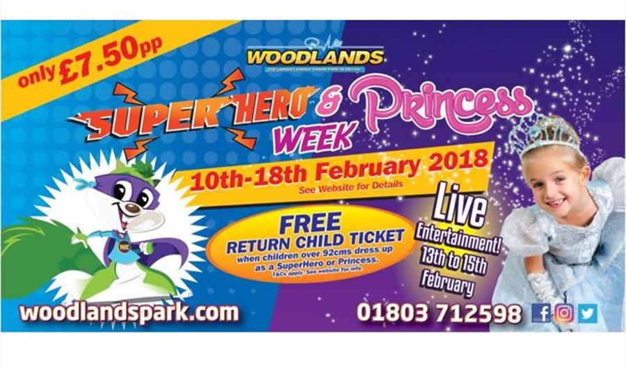 Super Hero and Princess Half Term