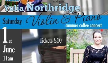 Piano and Violin coffee concert