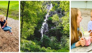 Summer Waterfall Fun