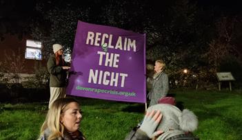 Reclaim the Night Exeter Walk 2022