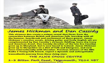 James Hickman and Dan Cassidy in Concert