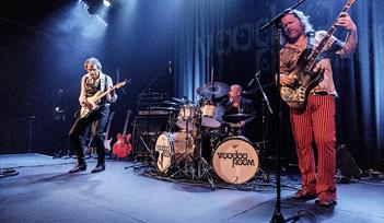 Hendrix, Clapton & Cream by Voodoo Room. Nov 16th The Barnfield Theatre