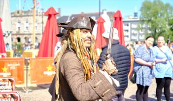 Jonty Depp at Pirates Weekend in Plymouth