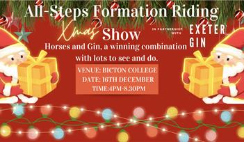 The All-Steps Formation Riding Christmas Show