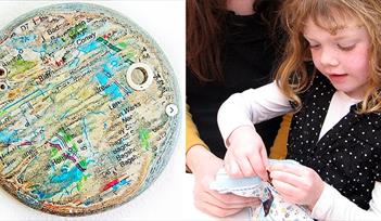 Kids free badge making devon guild