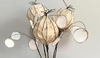 Flower Wire Sculpture