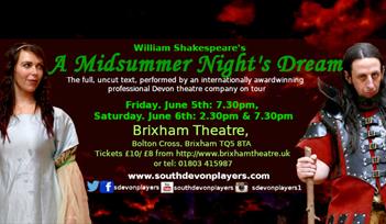 Shakespeare's A Midsummer Night's Dream - Brixham Theatre