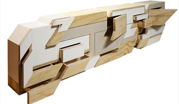Boris Tellegen 'Atled 2' Masters of Invention exhibition at Devon Guild of Craftsmen