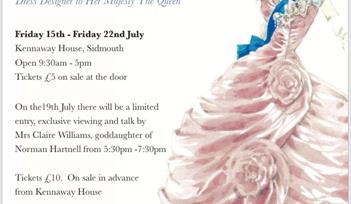 Exhibition of Royal Fashion by Sir Norman Hartnell in aid of SSAFA