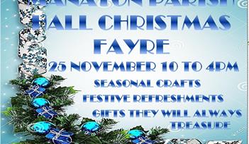 CHRISTMAS CRAFT FAYRE