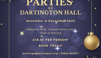 Christmas Parties at Dartington Hall