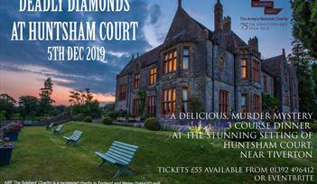 Deadly Diamonds Murder Mystery at Huntsham Court