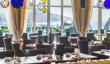 Upper Deck Restaurant at Sidmouth Harbour Hotel