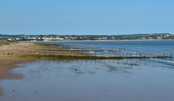 The beach at Dawlish Warren