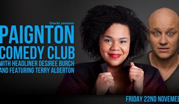 PAIGNTON COMEDY CLUB: HEADLINER DESIREE BURCH