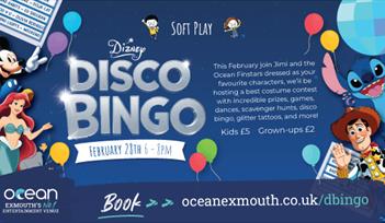 February Dizney Disco Bingo