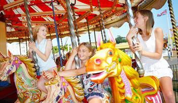 Carousel at Paignton Festival, Paignton, Devon