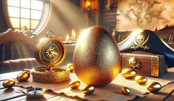 Pirate themed Easter Trail at House of Marbles 2024