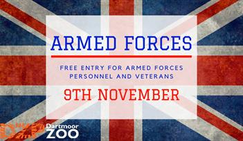 Free Admission for Armed Forces and Veterans