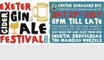 The Exeter Cider, Gin & Ale Festival