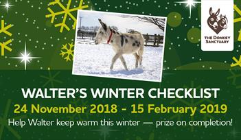 Help Walter keep warm this winter