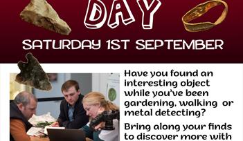 Finds day poster