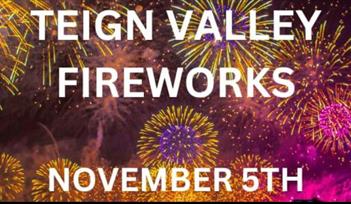 Teign Valley Fireworks Display 2024