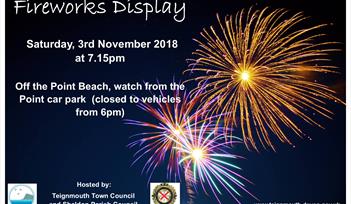 Teignmouth and Shaldon Fireworks Display