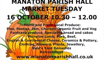 MANATON PARISH HALL MARKET