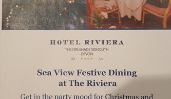 Festive Dining at the Hotel Riviera
