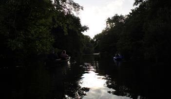 evening CANOE paddle with BBQ and story-telling