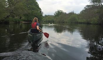 EVENING CANOE PADDLE with story-telling around the fire
