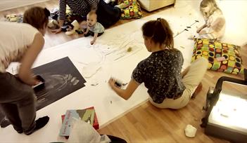 toddlers and babies creative play session
