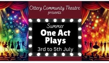 One-act plays at Ottery Community Theatre in Ottery St Mary