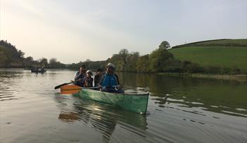 EVENING CANOE PADDLE with story-telling around the fire