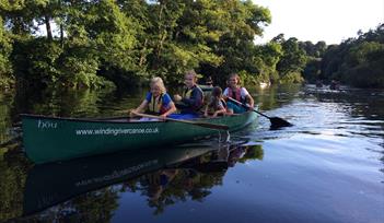 EVENING CANOE PADDLE with story-telling around the fire