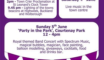 Newton Abbot Queens Platinum Jubilee Weekend Celebrations