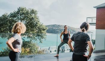 Salcombe Yoga Retreat Outdoor Class