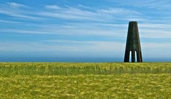 Dartmouth Marker from footpath near Coleton Fishacre. Photographer Paul Roberts, Devon.