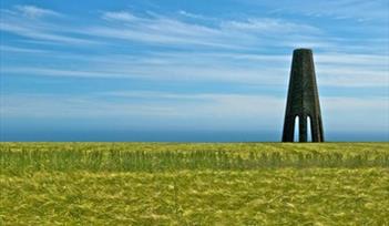 Dartmouth Marker from footpath near Coleton Fishacre. Photographer Paul Roberts, Devon.